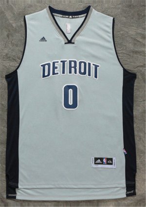 Maillot De Basket Detroit Pistons Andre Drummond 0 Tissus Sportif Fans Edition Gris